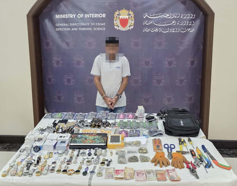 المباحث الجنائية: القبض على شخص آسيوي قام بسرقة عدد من المحلات التجارية بمحافظة العاصمة<